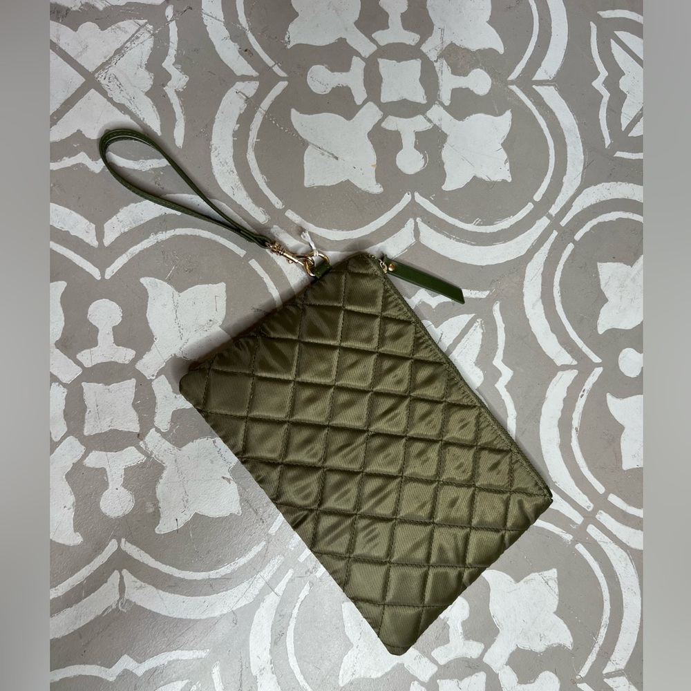 NWT Funky Monkey | Quilted Wristlet